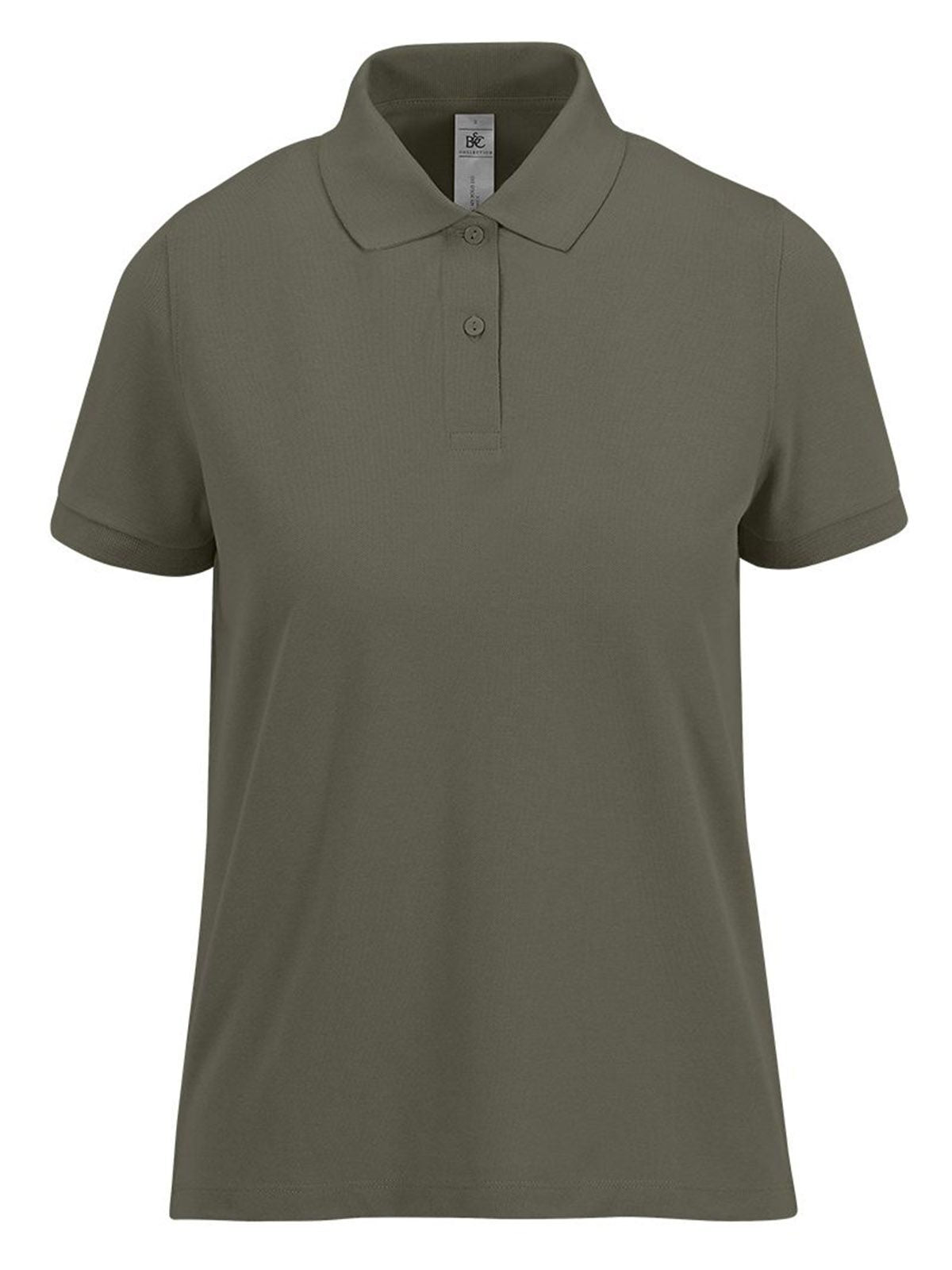 My polo 210 Damen Poloshirt – B&C – Farbe camo green – individuell veredelbar