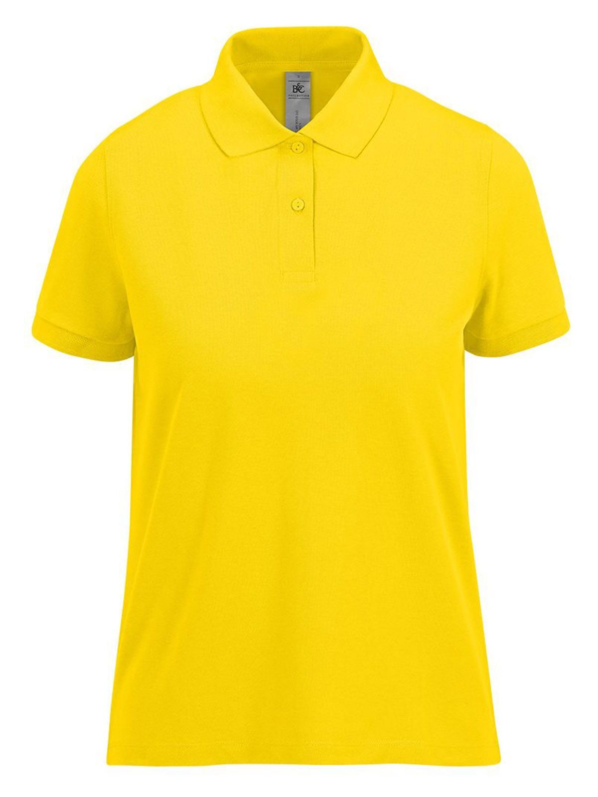 My polo 210 Damen Poloshirt – B&C – Farbe mellow yellow – individuell veredelbar