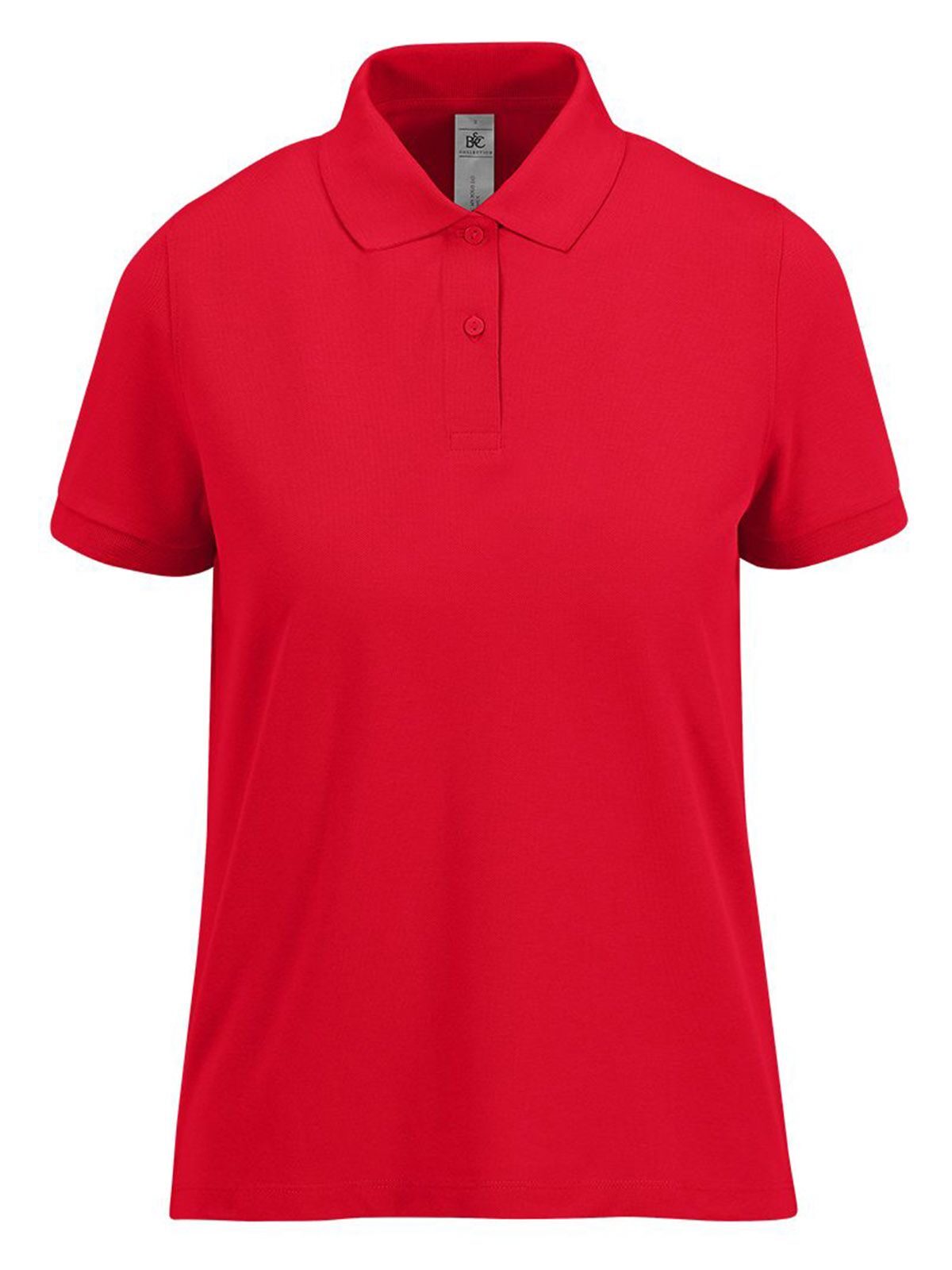 My polo 210 Damen Poloshirt – B&C – Farbe Rot – individuell veredelbar