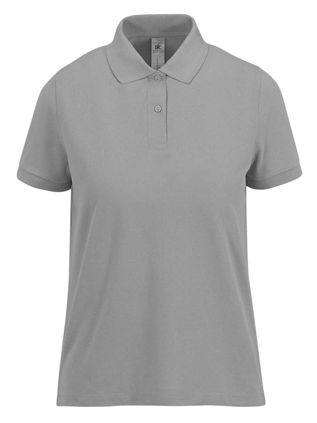 My polo 210 Damen Poloshirt – B&C – Farbe Sport Grau – individuell veredelbar