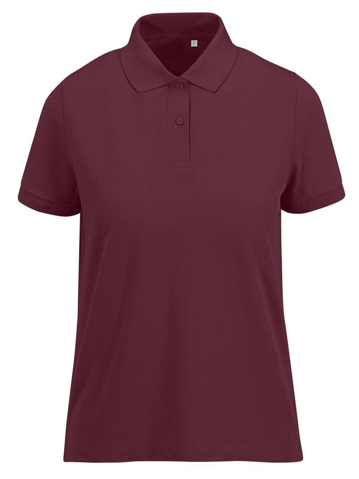 My Eco polo 65/35 Damen Poloshirt – B&C – Farbe Burgundy – individuell veredelbar
