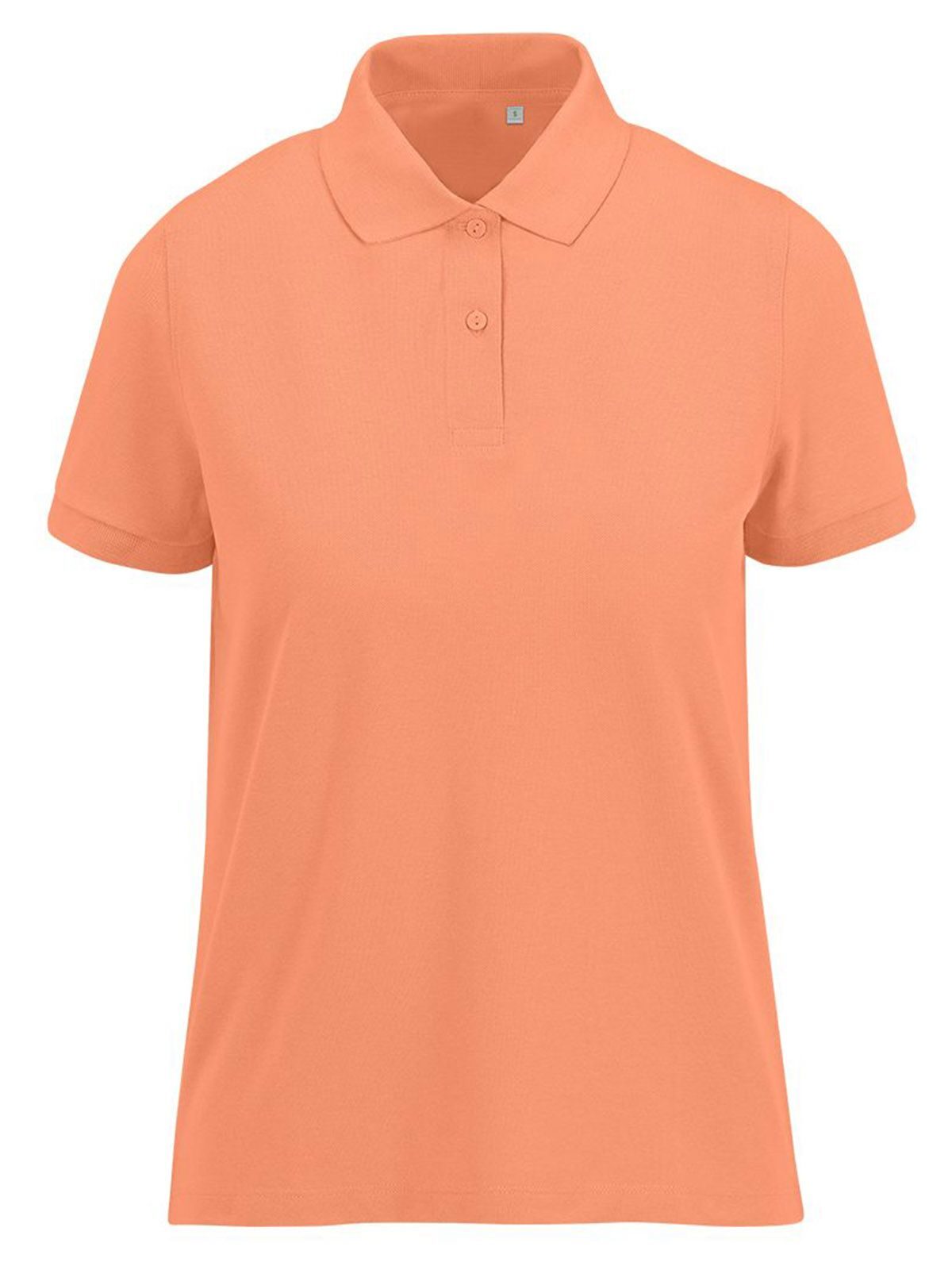 My Eco polo 65/35 Damen Poloshirt – B&C – Farbe melon orange – individuell veredelbar