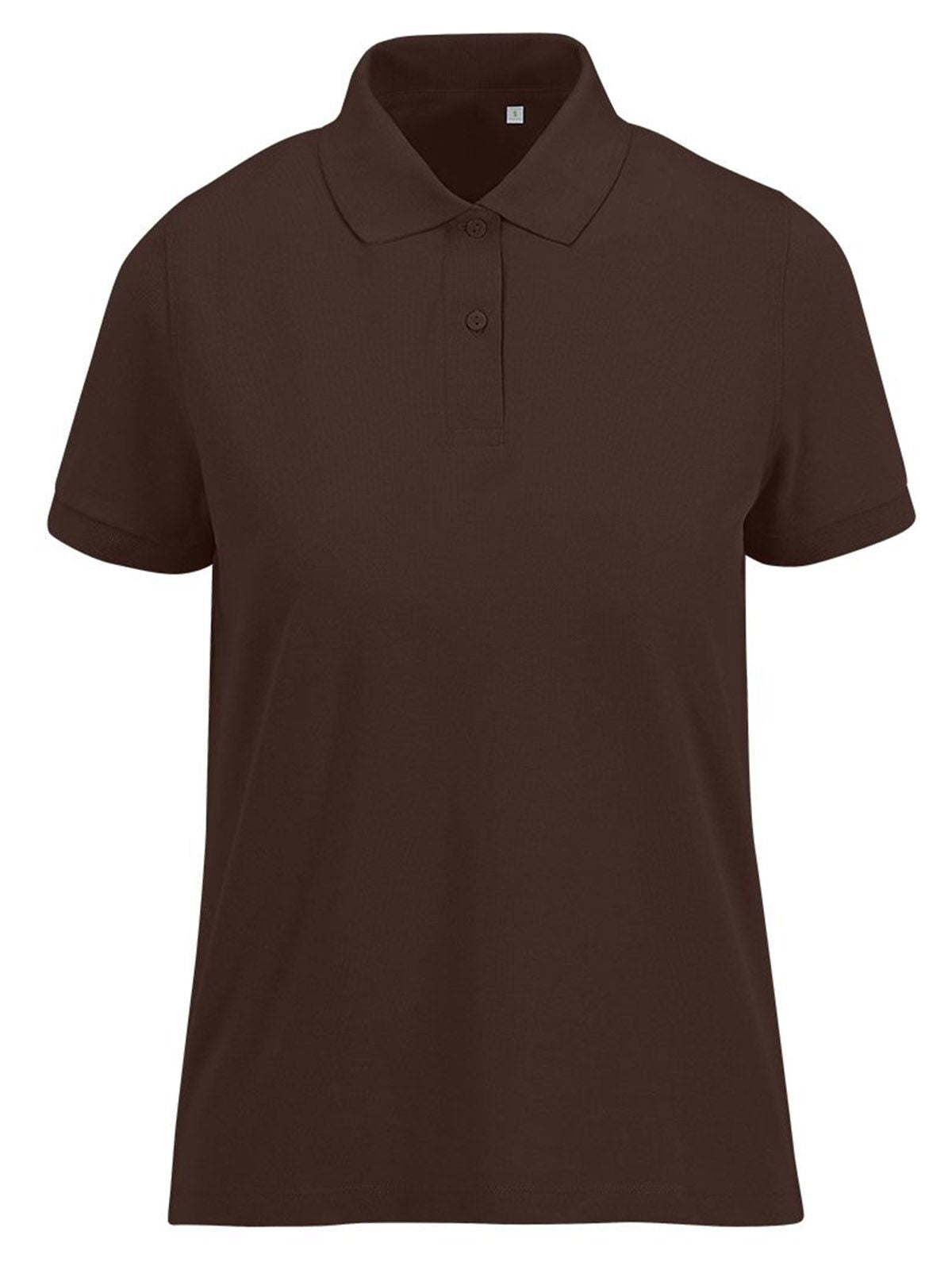My Eco polo 65/35 Damen Poloshirt – B&C – Farbe roasted coffee – individuell veredelbar