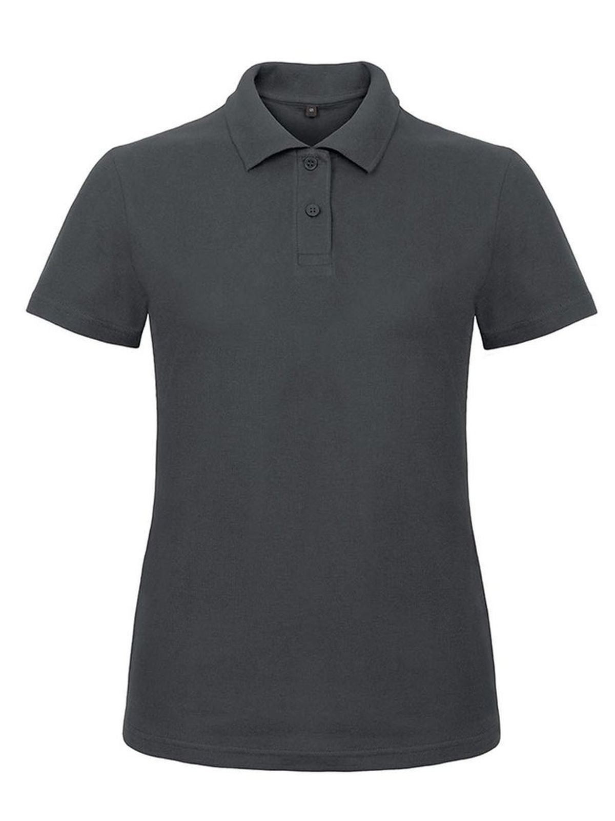 ID.001 Damen Poloshirt – B&C – Farbe Anthrazit – individuell veredelbar