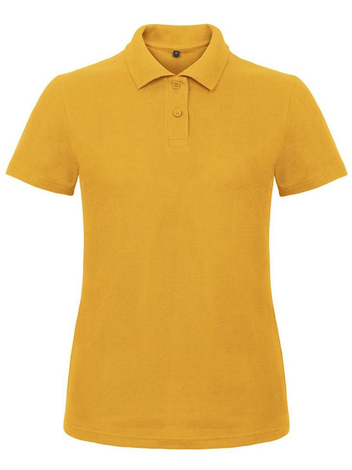 ID.001 Damen Poloshirt – B&C – Farbe chili gold – individuell veredelbar