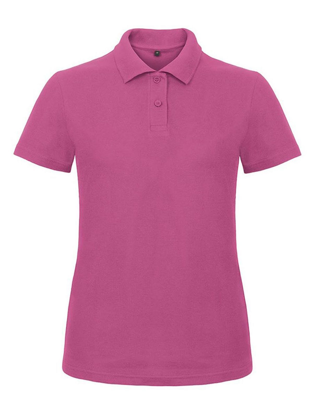ID.001 Damen Poloshirt – B&C – Farbe Fuchsia – individuell veredelbar