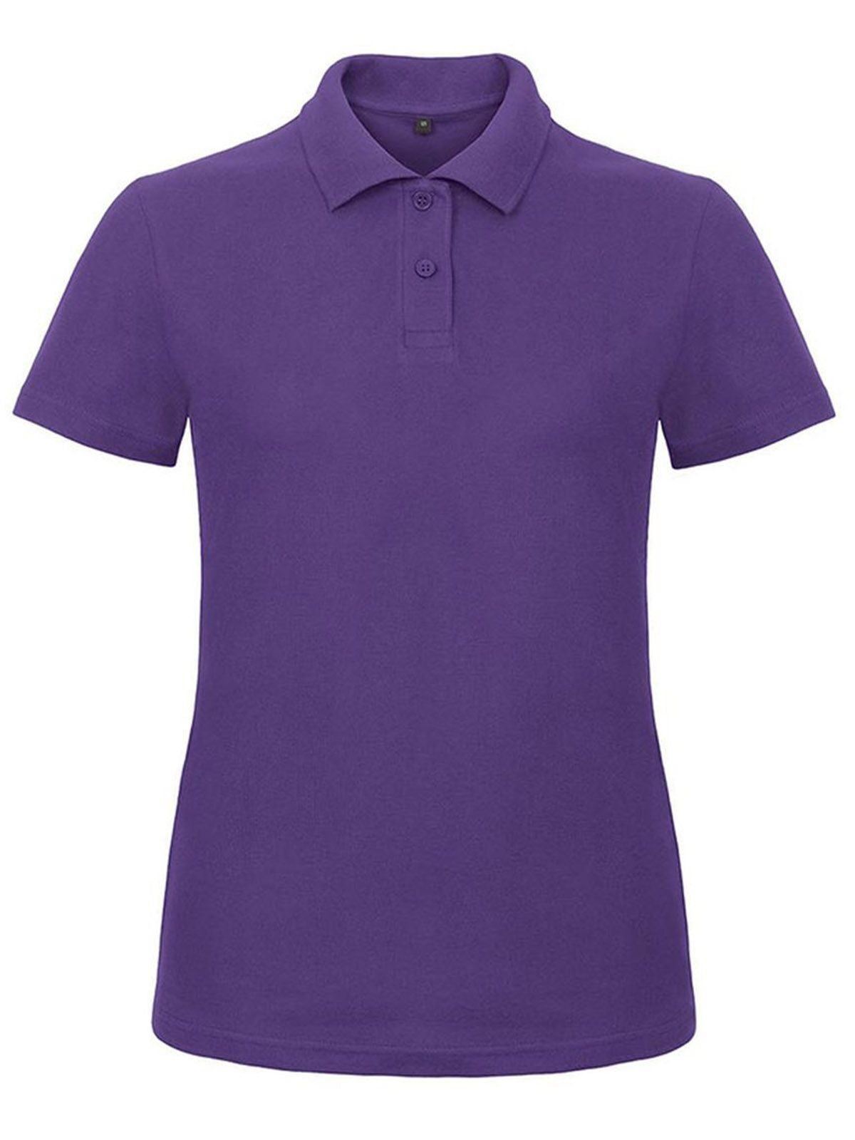 ID.001 Damen Poloshirt – B&C – Farbe Lila – individuell veredelbar