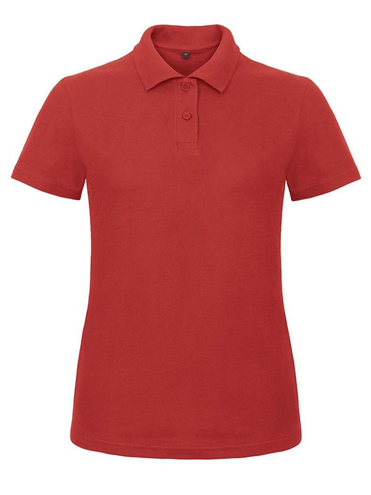 ID.001 Damen Poloshirt – B&C – Farbe Rot – individuell veredelbar
