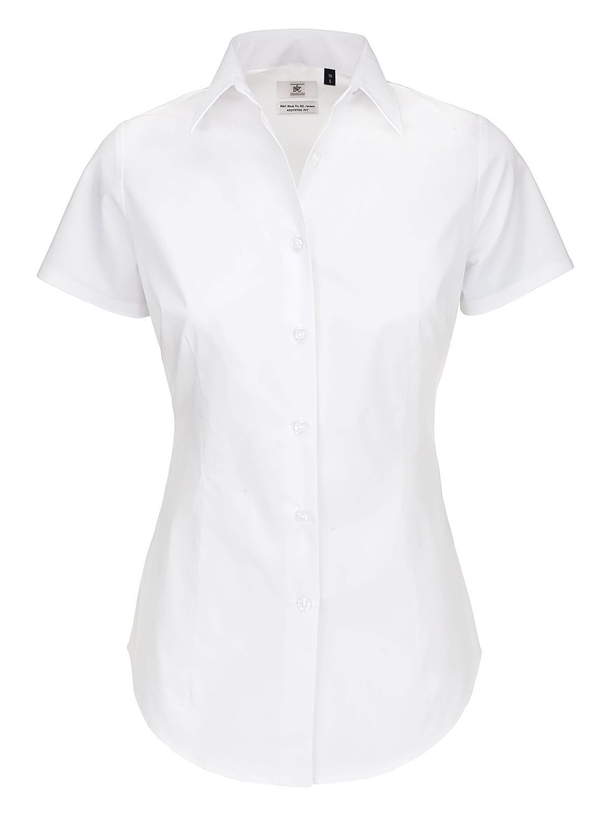 Black Tie SSL Damen Hemd / Bluse – B&C – Farbe Weiß – individuell veredelbar