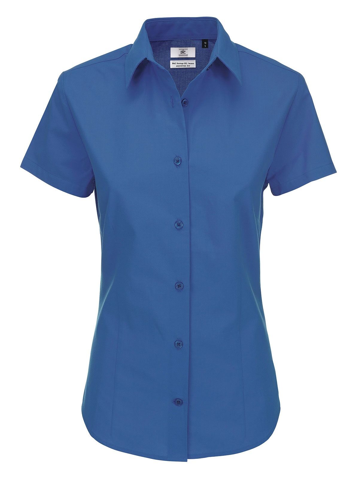 Heritage SSL Damen Hemd / Bluse – B&C – Farbe blue chip – individuell veredelbar