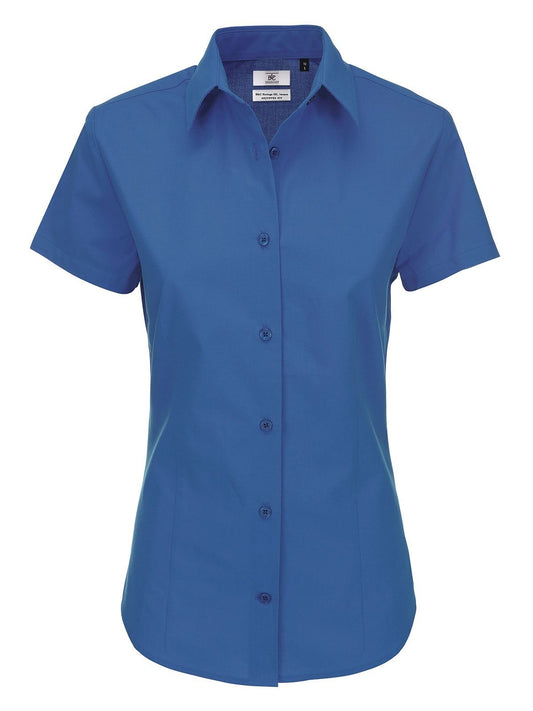 Heritage SSL Damen Hemd / Bluse – B&C – Farbe blue chip – individuell veredelbar