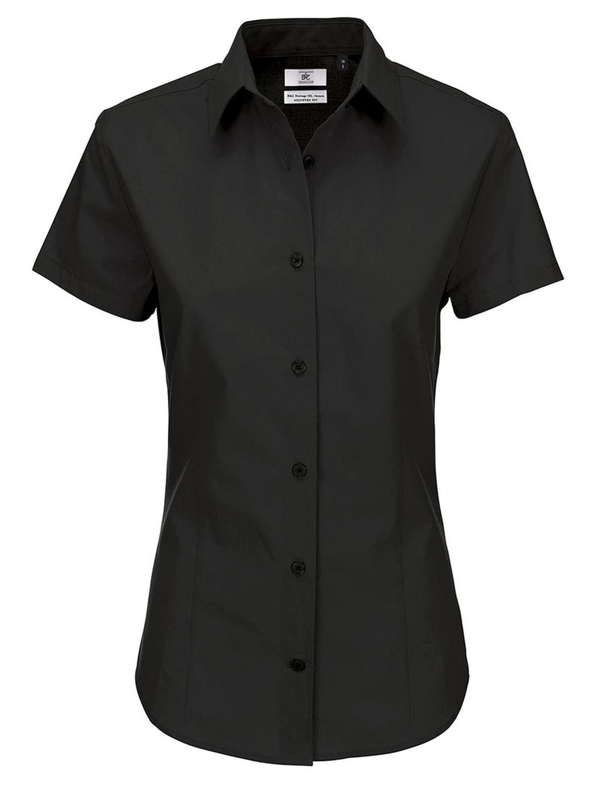 Heritage SSL Damen Hemd / Bluse – B&C – Farbe Schwarz – individuell veredelbar