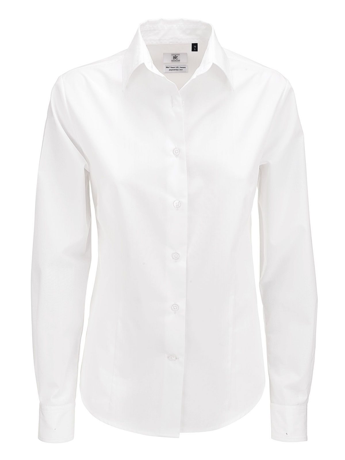 Smart LSL Damen Hemd / Bluse – B&C – Farbe Weiß – individuell veredelbar