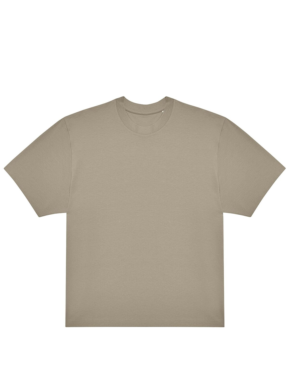 Oversized Unisex T-Shirt – B&C – Farbe Mastic – individuell veredelbar