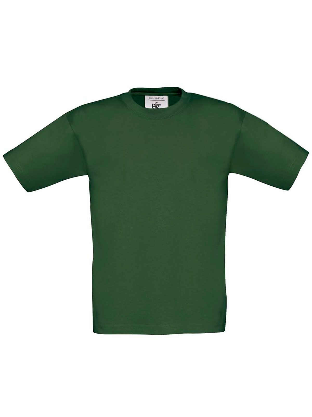 Exact 150 Kinder T-Shirt – B&C – Farbe bottle green – individuell veredelbar