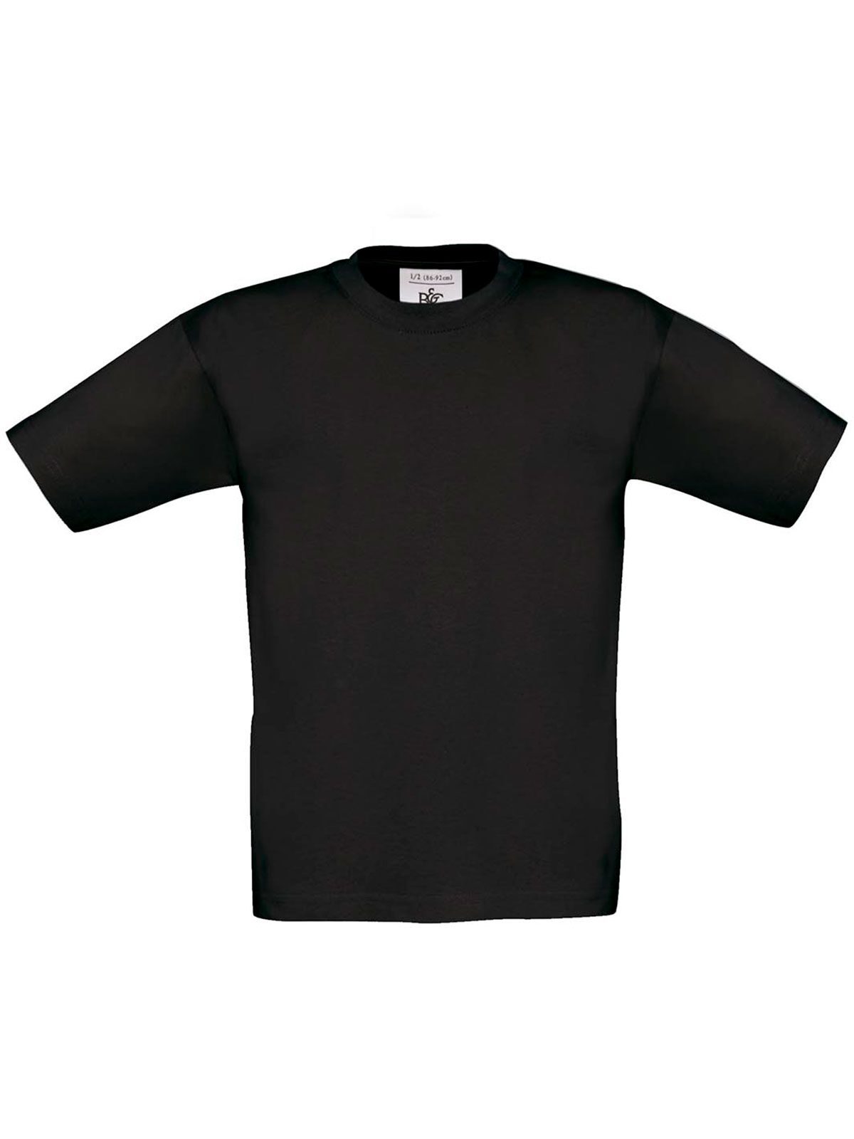 Exact 150 Kinder T-Shirt – B&C – Farbe Schwarz – individuell veredelbar