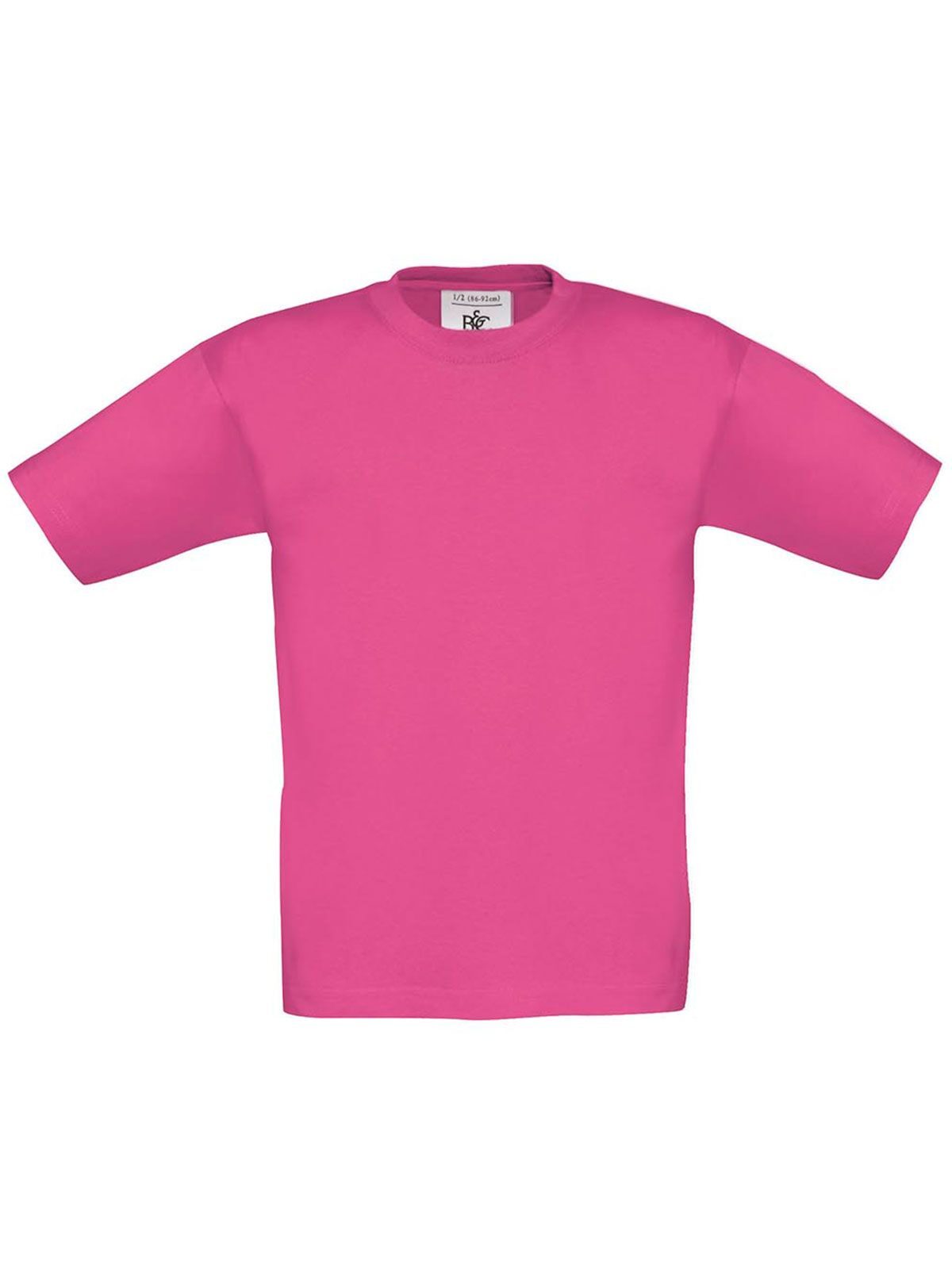 Exact 150 Kinder T-Shirt – B&C – Farbe Fuchsia – individuell veredelbar