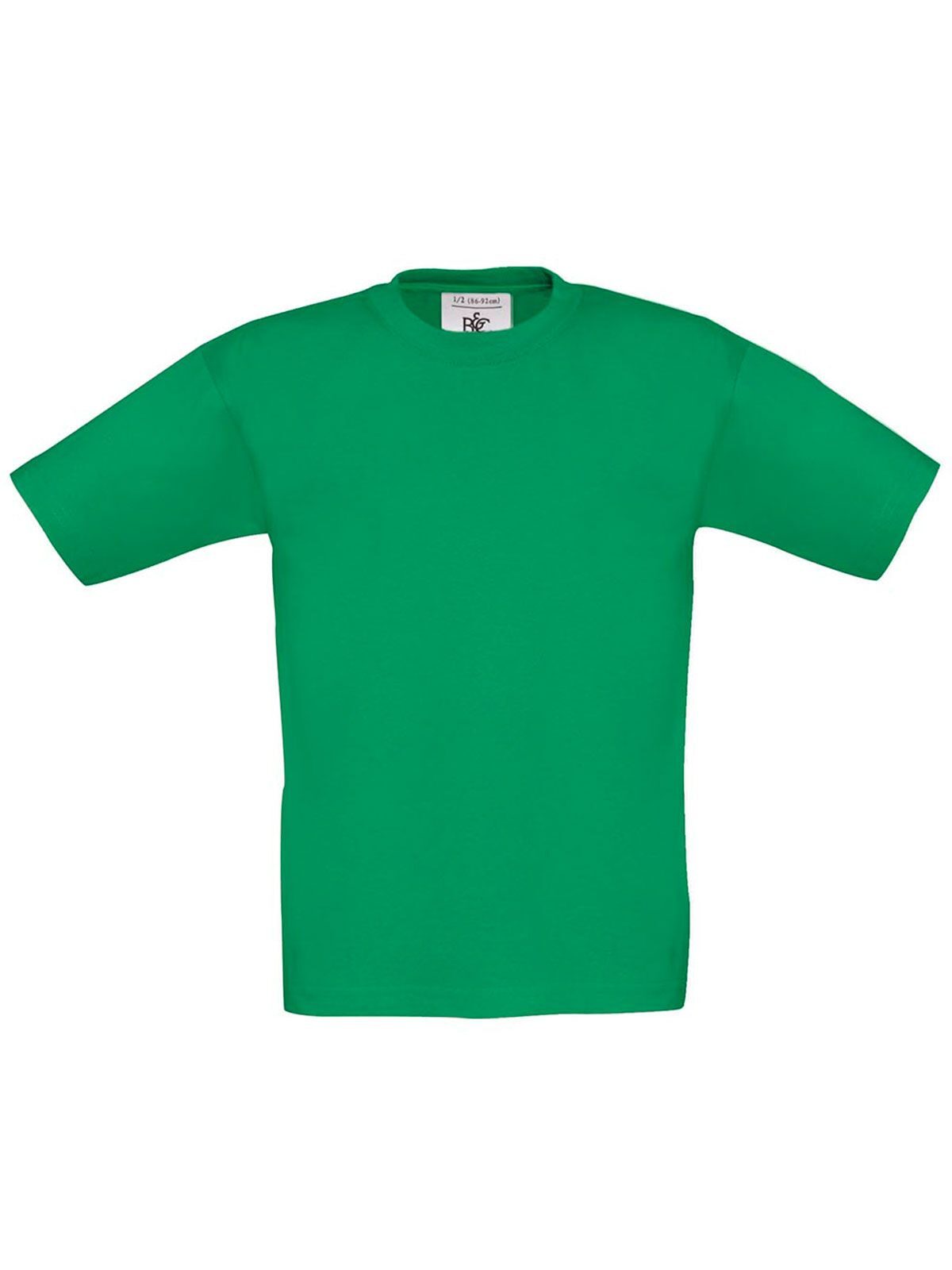 Exact 150 Kinder T-Shirt – B&C – Farbe Kellygrün – individuell veredelbar
