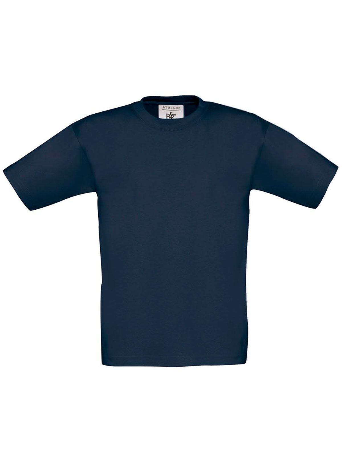 Exact 150 Kinder T-Shirt – B&C – Farbe light navy – individuell veredelbar