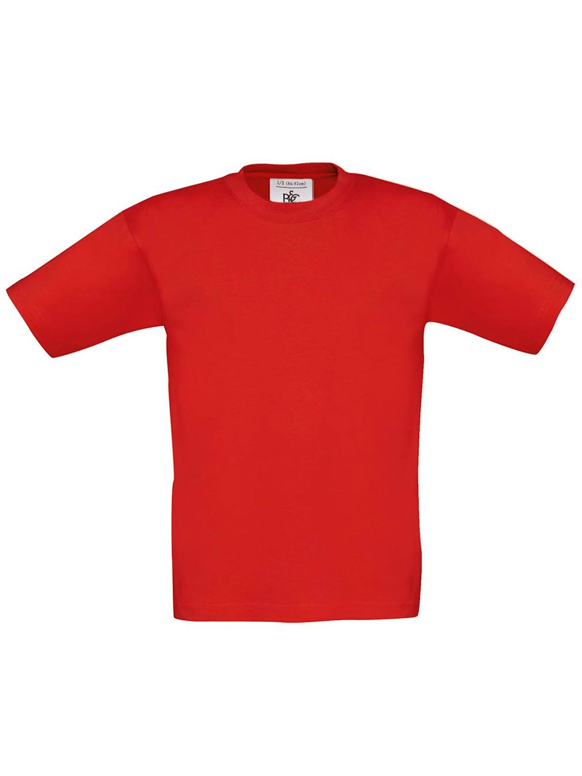 Exact 150 Kinder T-Shirt – B&C – Farbe Rot – individuell veredelbar