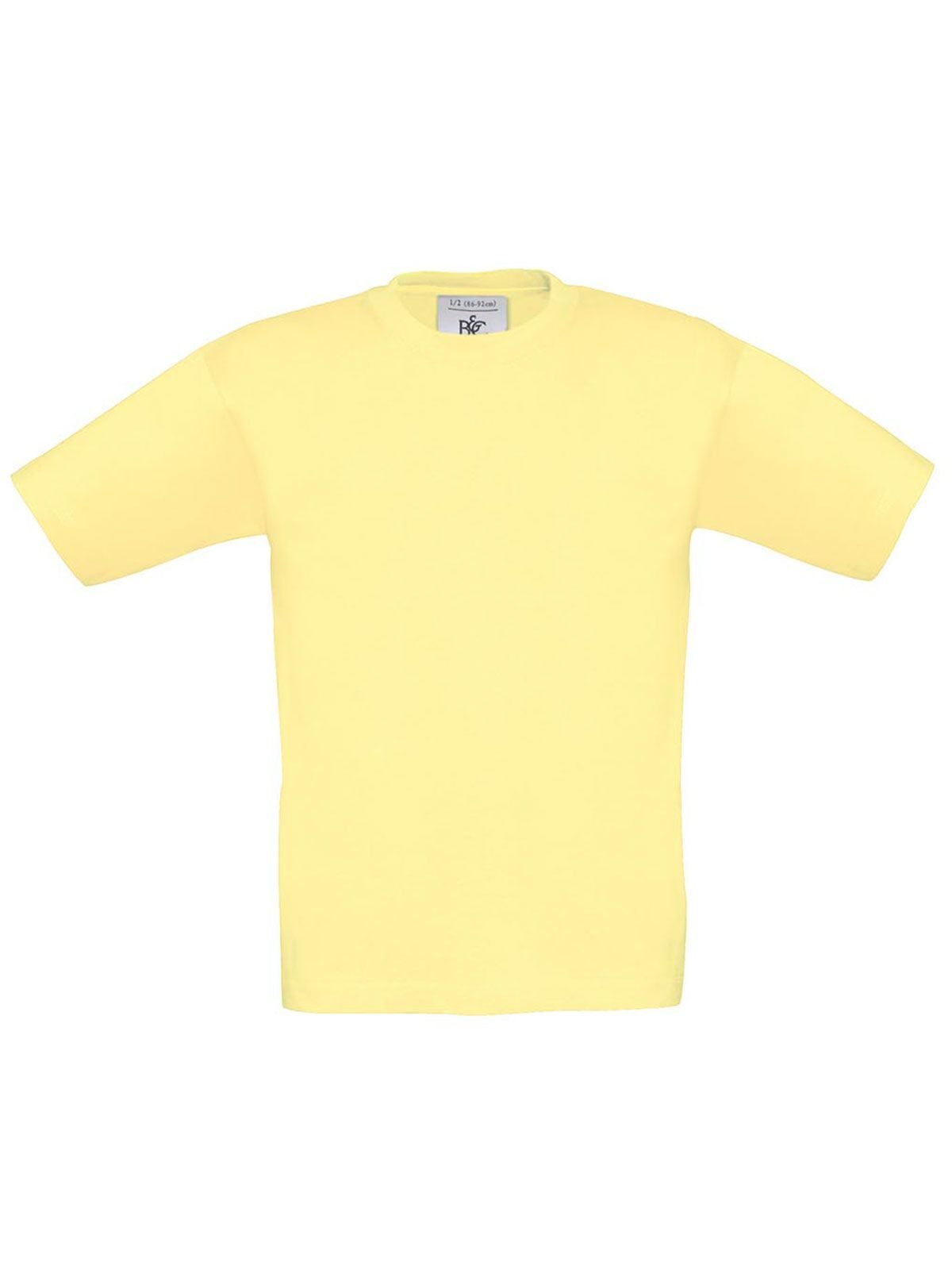 Exact 150 Kinder T-Shirt – B&C – Farbe Gelb – individuell veredelbar