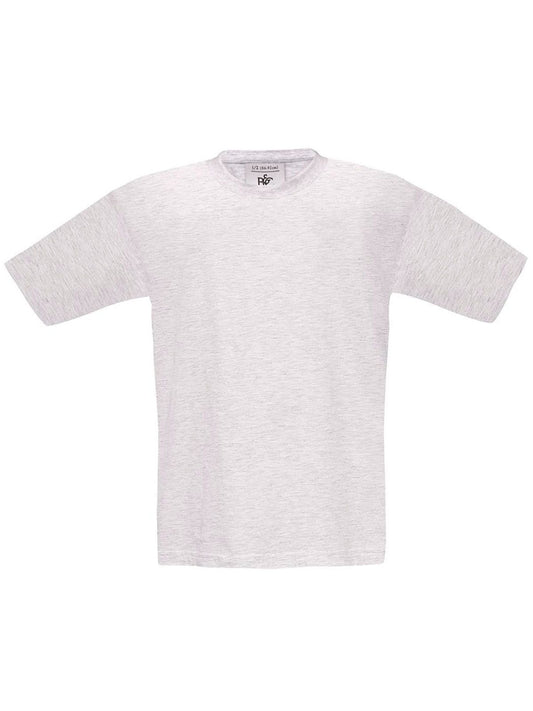 Exact 190 Kinder T-Shirt – B&C – Farbe ash – individuell veredelbar