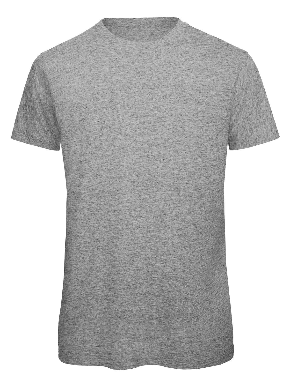 Inspire T Herren T-Shirt – B&C – Farbe Sport Grau – individuell veredelbar