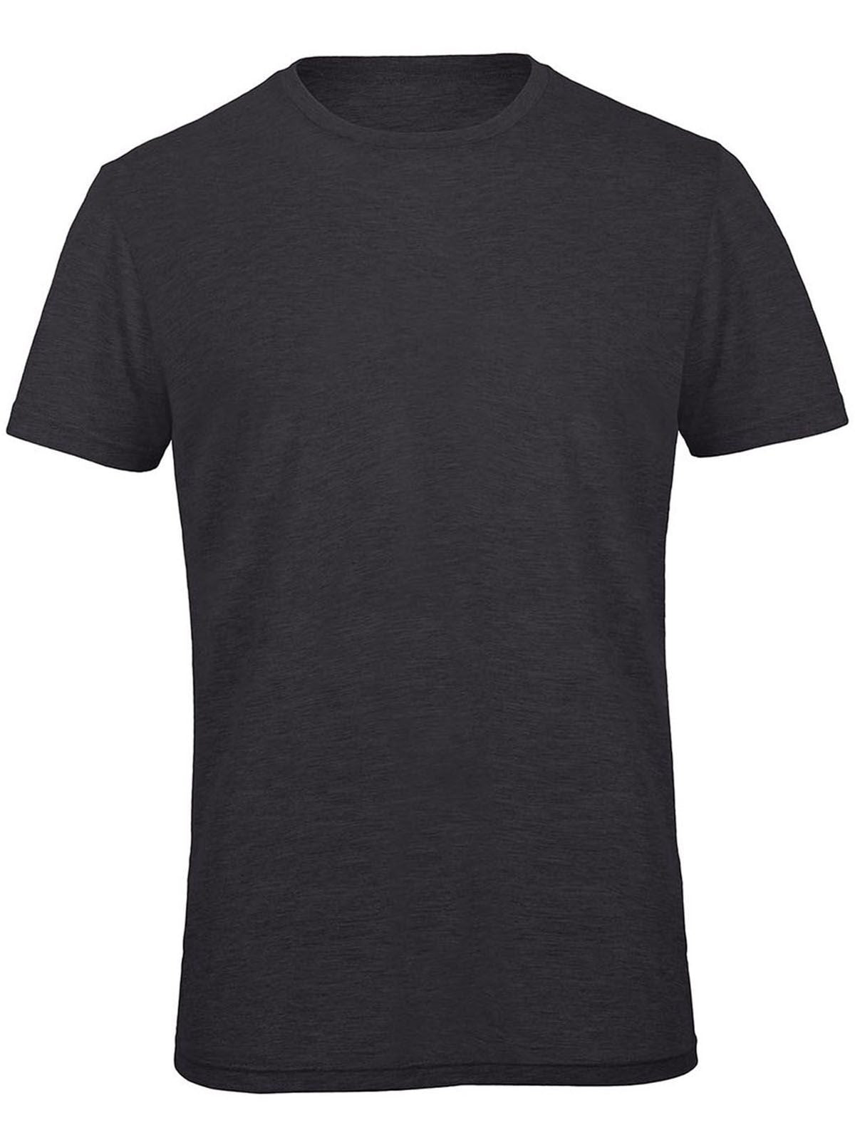 Triblend Herren T-Shirt – B&C – Farbe heather dark grey – individuell veredelbar