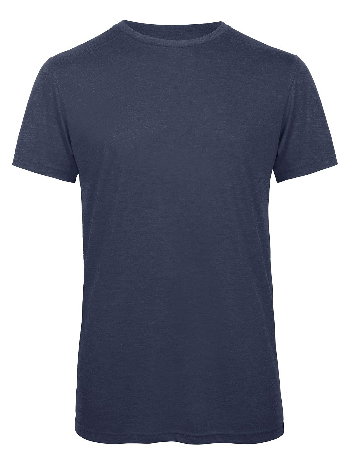 Triblend Herren T-Shirt – B&C – Farbe heather navy – individuell veredelbar