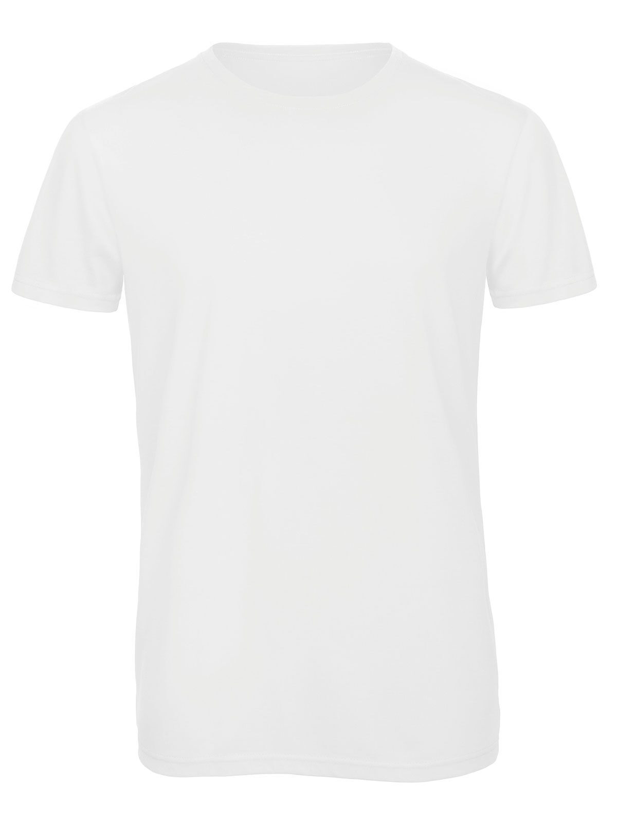 Triblend Herren T-Shirt – B&C – Farbe Weiß – individuell veredelbar