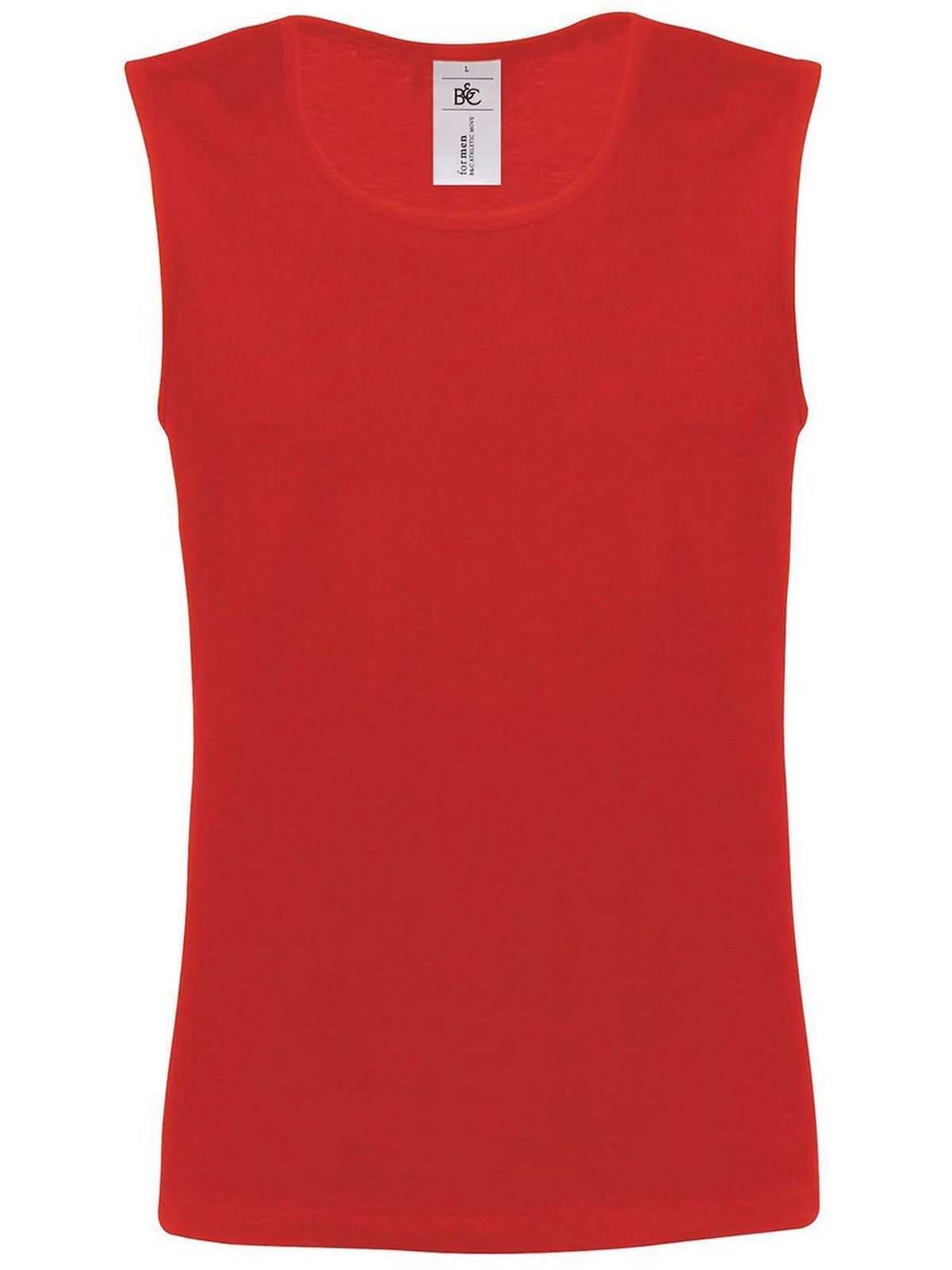 Athletic Move Herren T-Shirt – B&C – Farbe Rot – individuell veredelbar