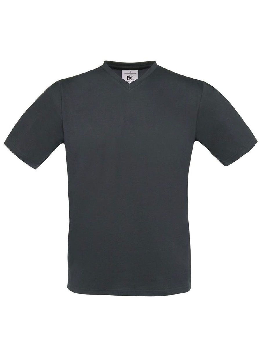 T-shirt uomo scollo a V Exact – B&C