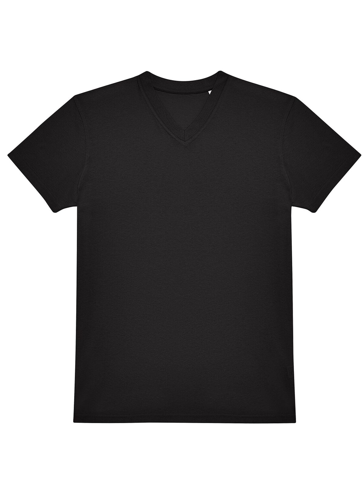 V T-Shirt – B&C – Farbe Schwarz – individuell veredelbar