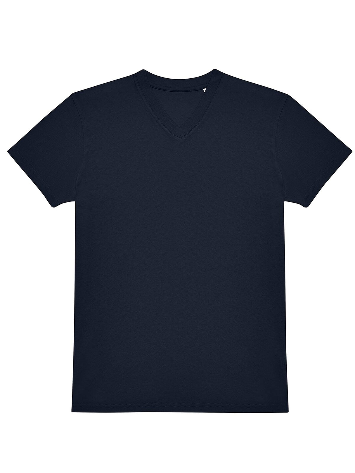 V T-Shirt – B&C – Farbe Navy – individuell veredelbar