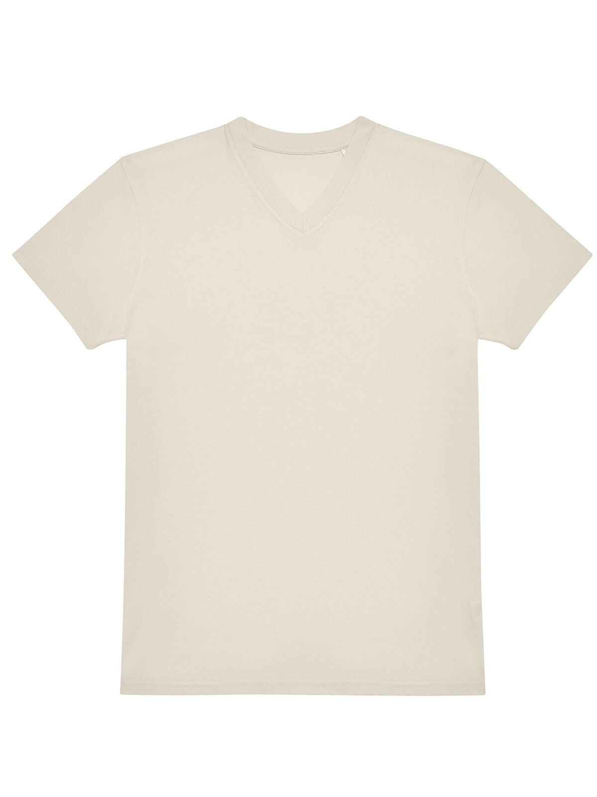 V T-Shirt – B&C – Farbe Off White – individuell veredelbar