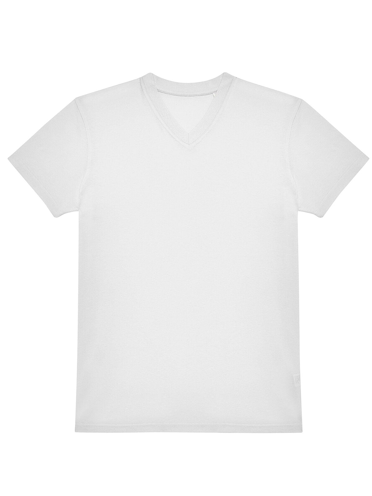 V T-Shirt – B&C – Farbe Weiß – individuell veredelbar