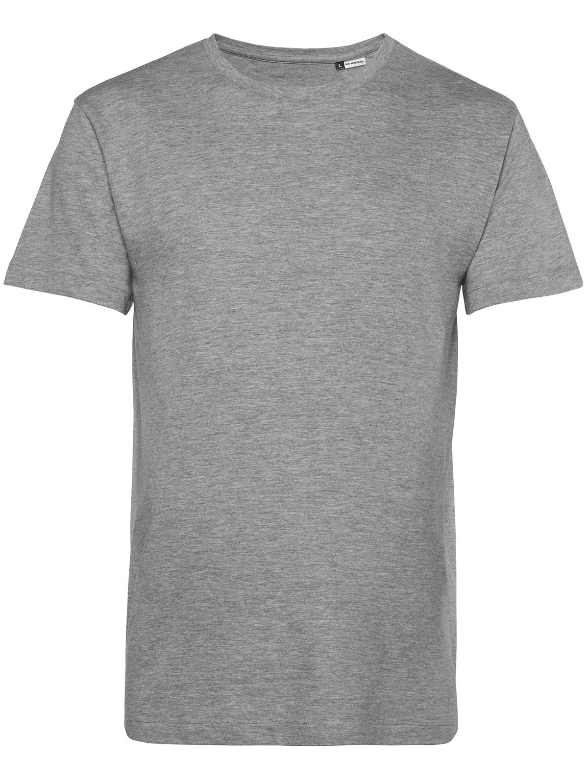 E150 Herren T-Shirt – B&C – Farbe heather grey – individuell veredelbar