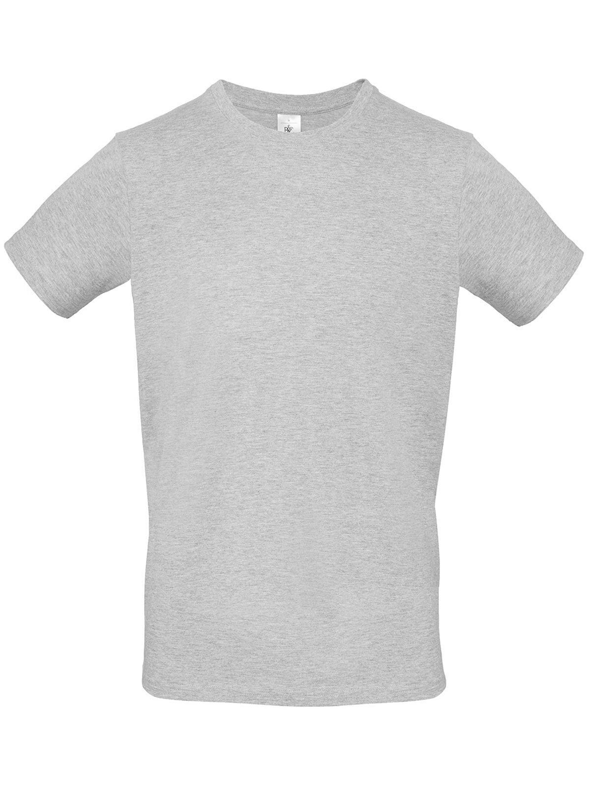T-Shirt – B&C – Farbe ash – individuell veredelbar