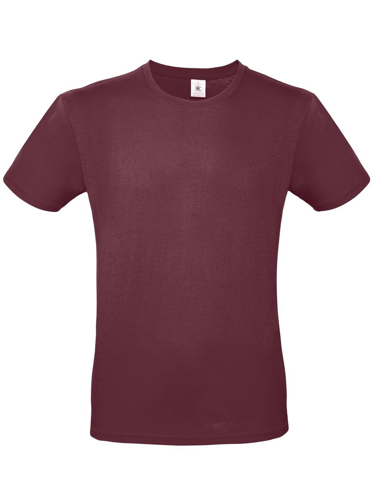 T-Shirt – B&C – Farbe Burgundy – individuell veredelbar