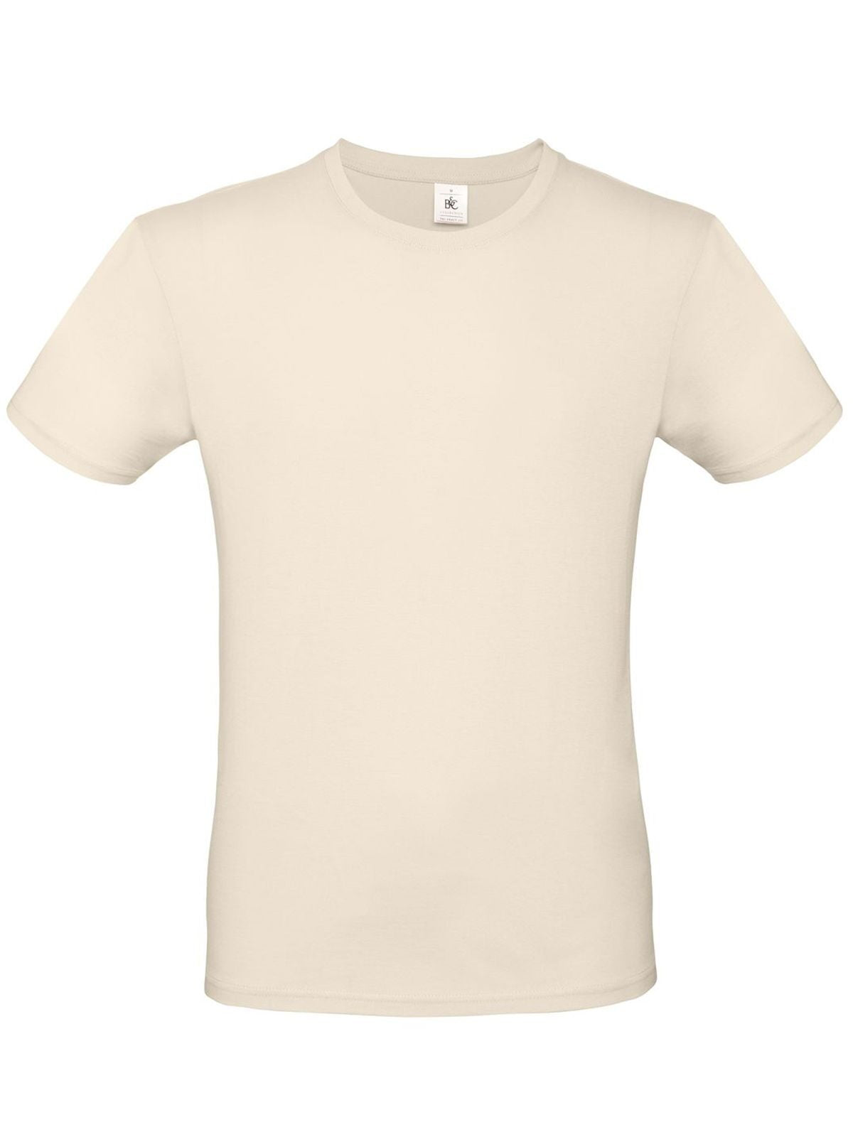 T-Shirt – B&C – Farbe Natur – individuell veredelbar