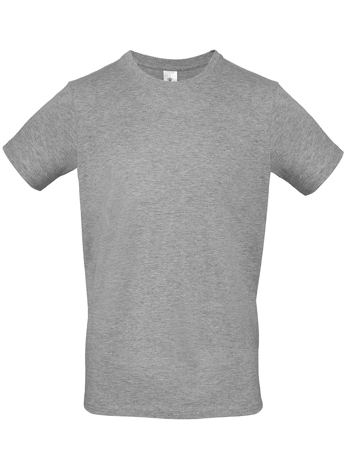 T-Shirt – B&C – Farbe Sport Grau – individuell veredelbar