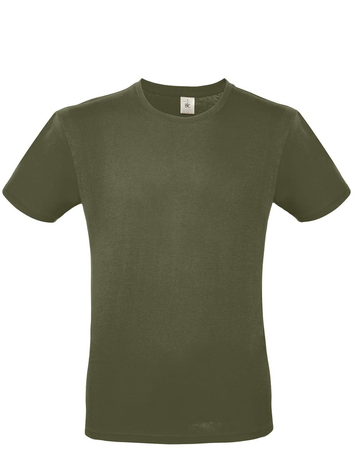 T-Shirt – B&C – Farbe urban khaki – individuell veredelbar