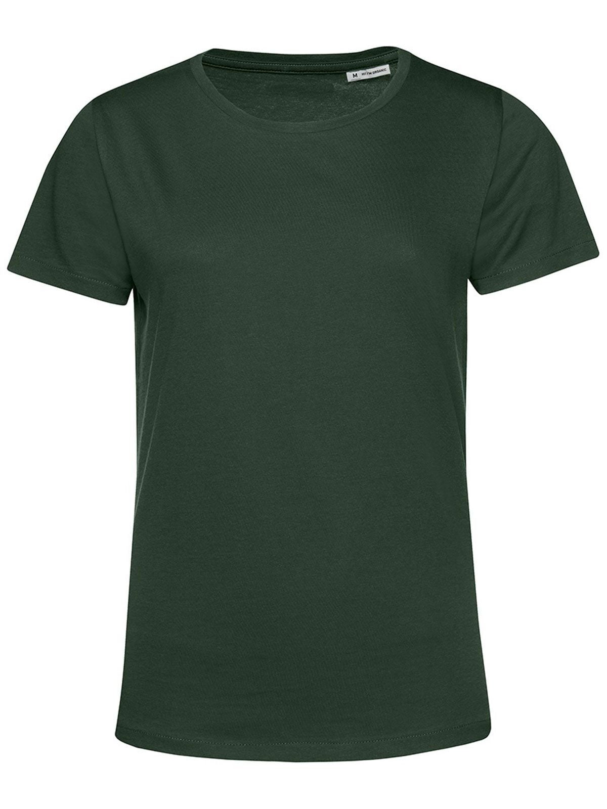 E150 Damen T-Shirt – B&C – Farbe Waldgrün – individuell veredelbar