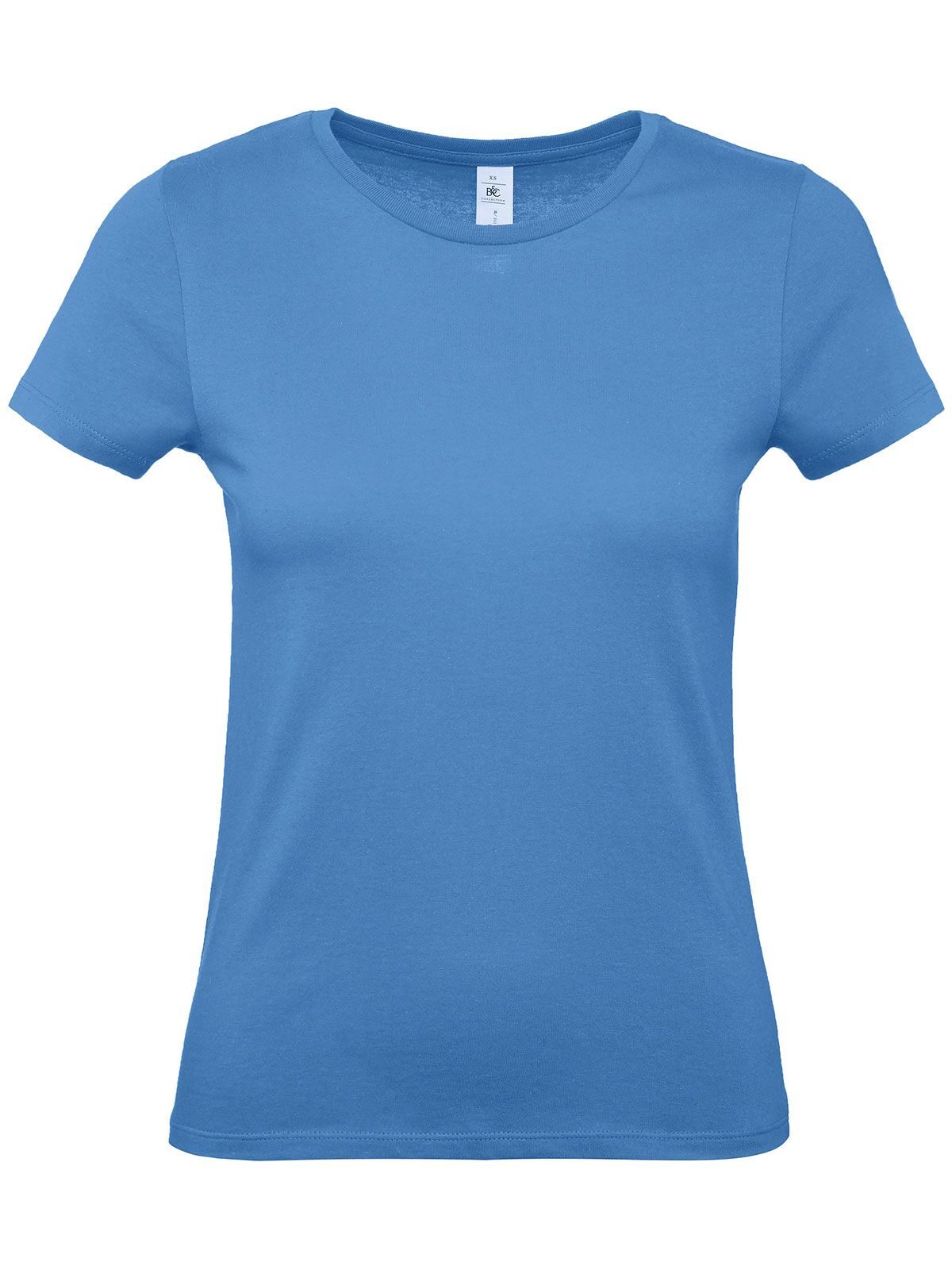 Damen T-Shirt – B&C – Farbe azure – individuell veredelbar