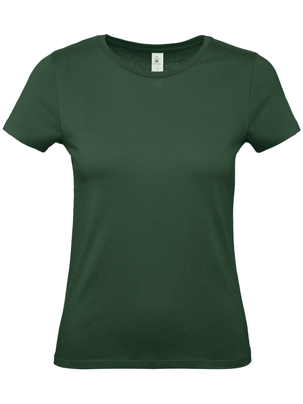 Damen T-Shirt – B&C – Farbe bottle green – individuell veredelbar