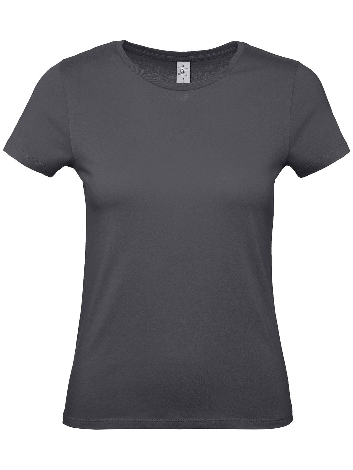 Damen T-Shirt – B&C – Farbe Dunkelgrau – individuell veredelbar