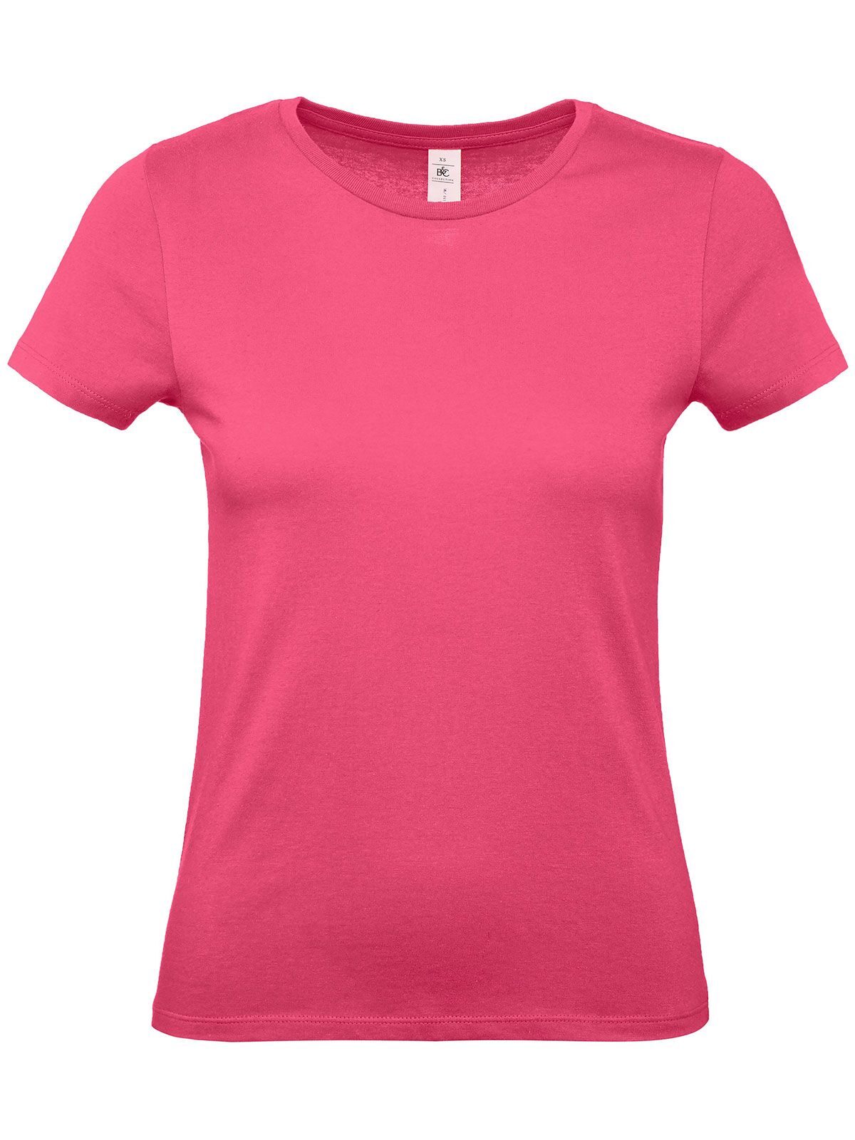 Damen T-Shirt – B&C – Farbe Fuchsia – individuell veredelbar