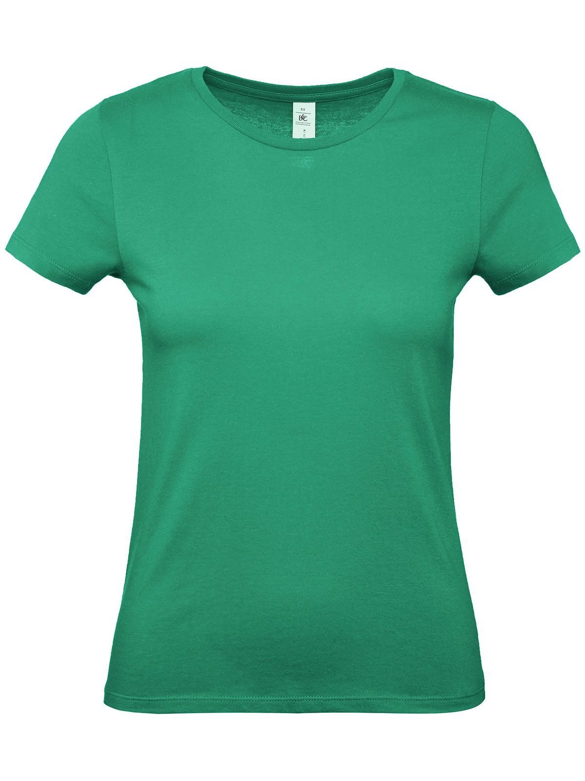Damen T-Shirt – B&C – Farbe Kellygrün – individuell veredelbar