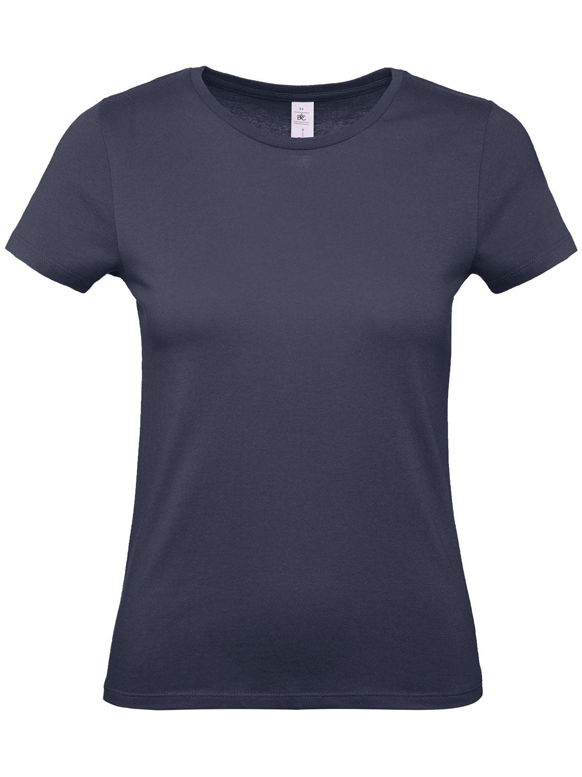 Damen T-Shirt – B&C – Farbe Navy – individuell veredelbar