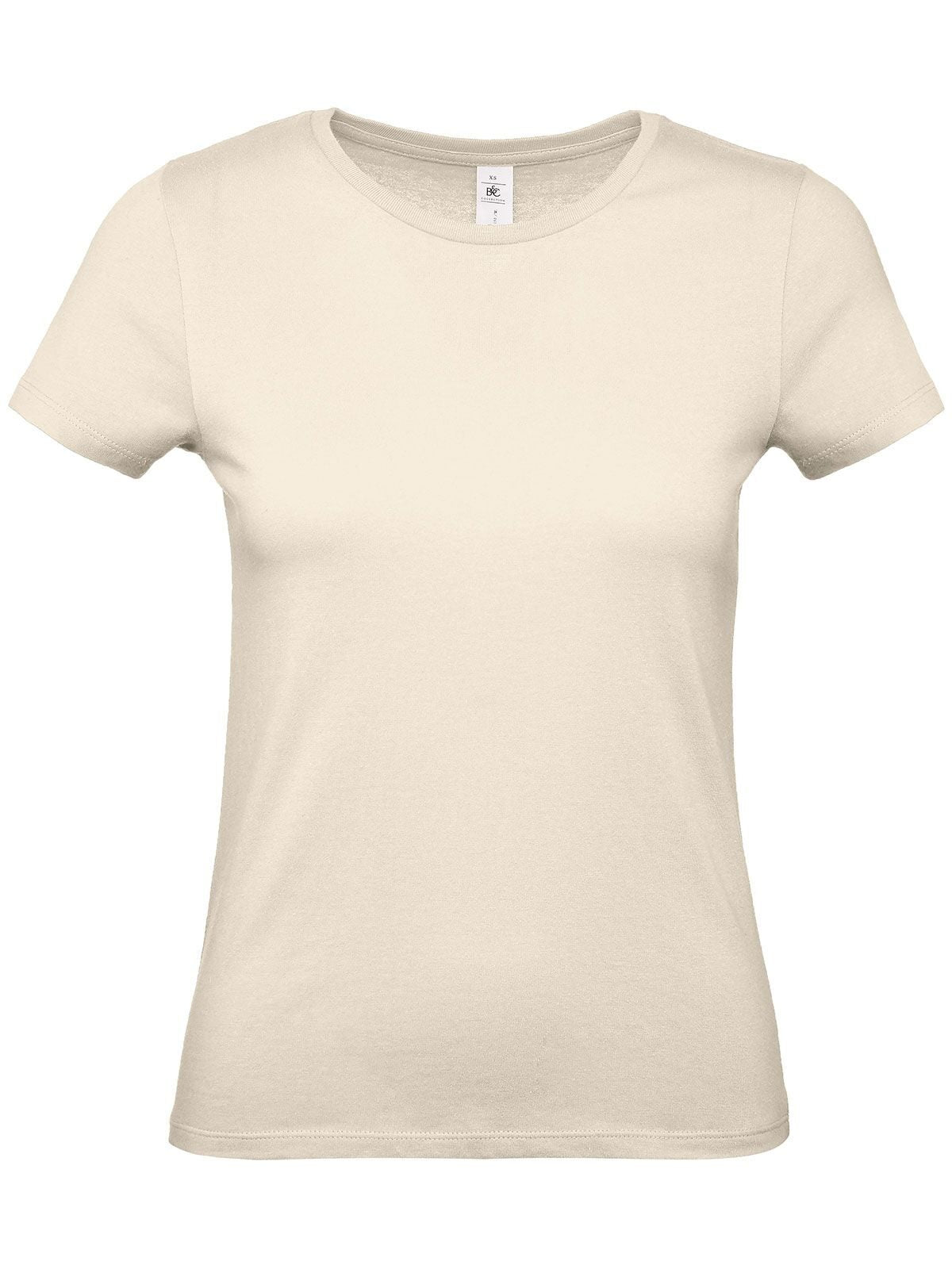 Damen T-Shirt – B&C – Farbe Natur – individuell veredelbar